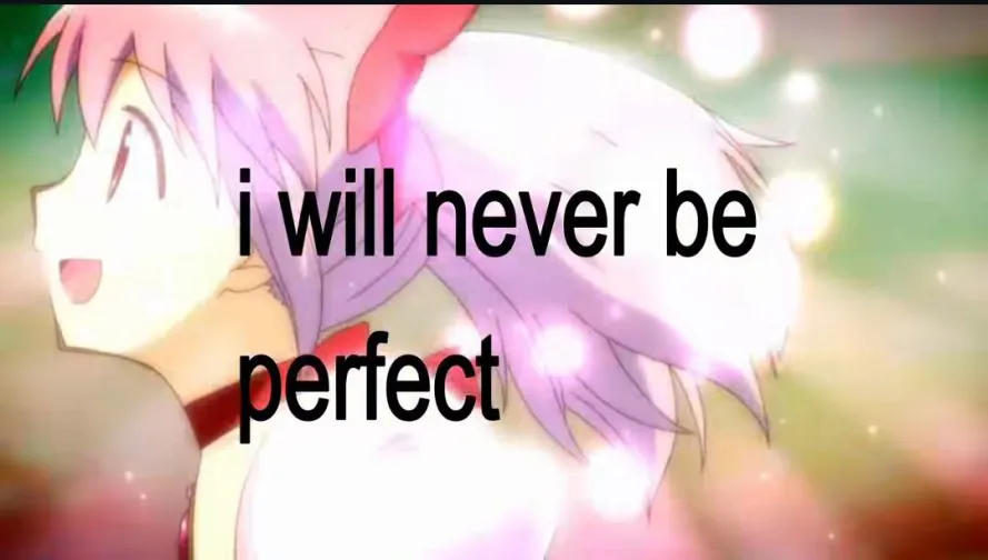 i will never be perfect